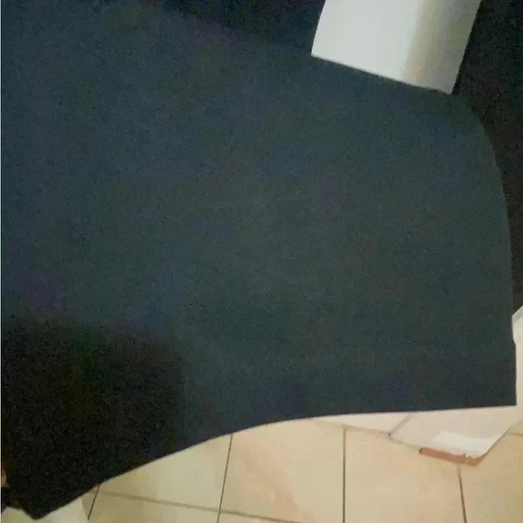 St. John black jeans in new condition . Gorgeous hardware around the belts . - Picture 5 of 14